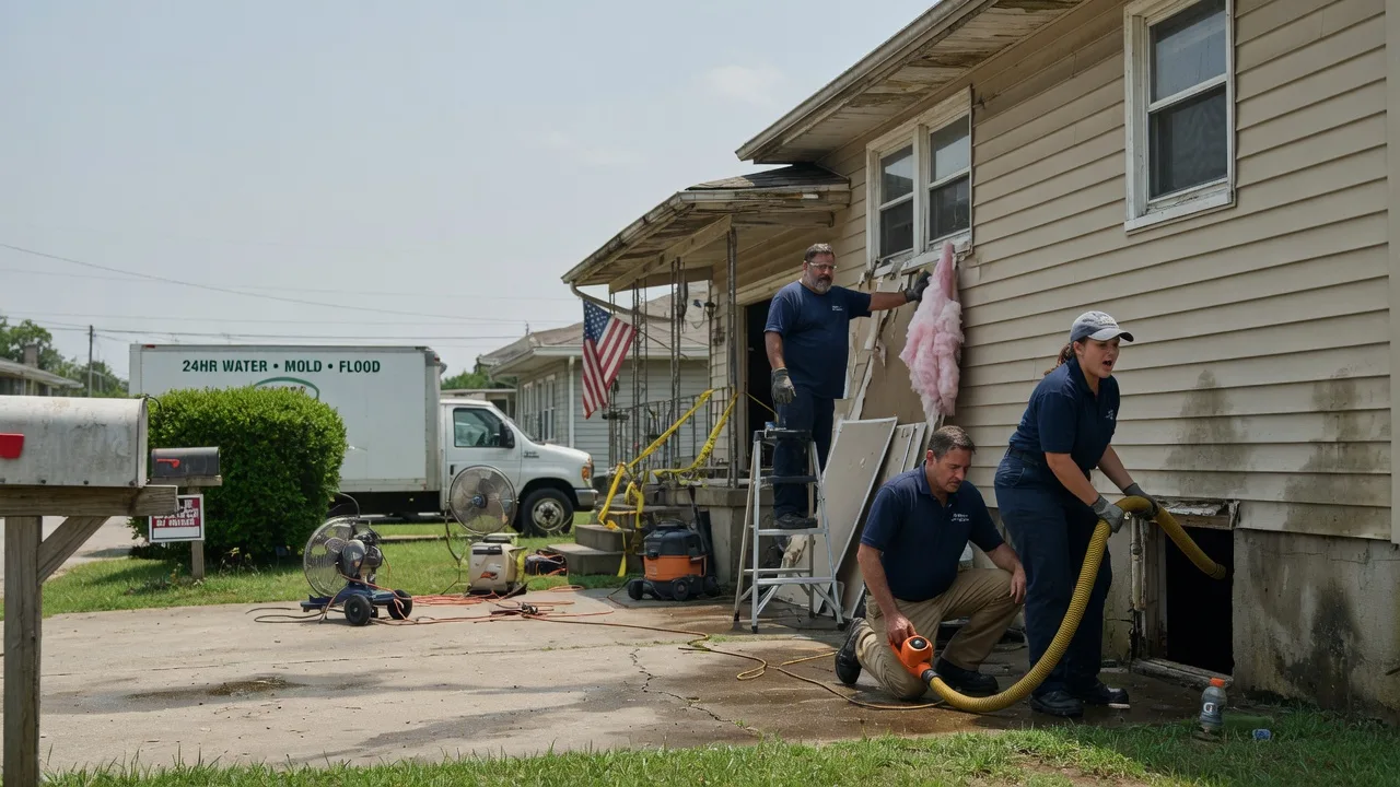 Water Damage Repair in Sachse, TX near me